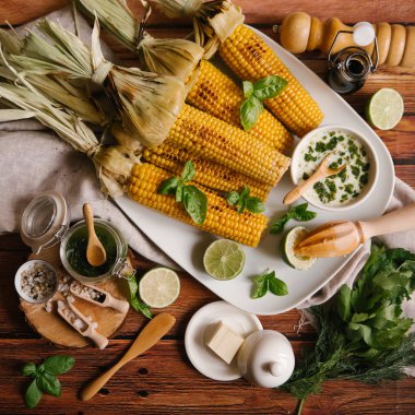 Pişmiş haşlanmış mısır