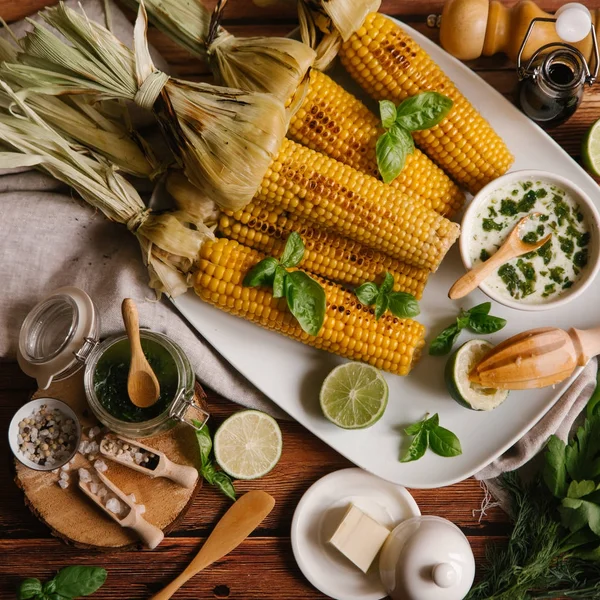 Pişmiş haşlanmış mısır