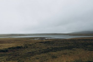 Güzel İzlanda manzarası