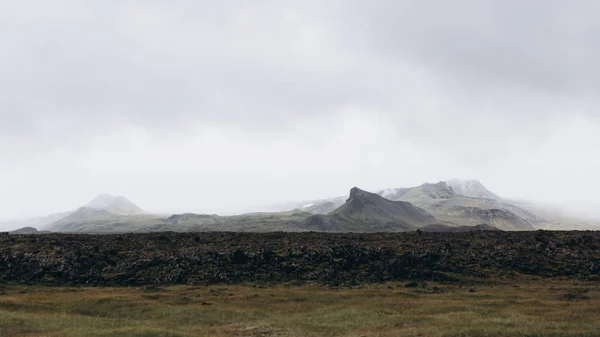 Vulkaniskt Island landskap — Stockfoto