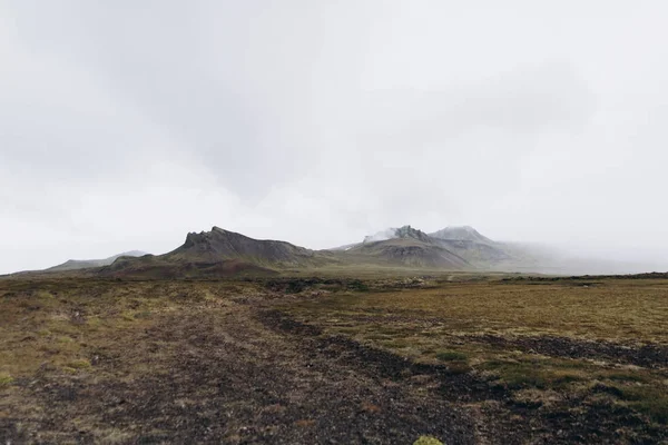 Wulkaniczny krajobraz Islandia — Zdjęcie stockowe