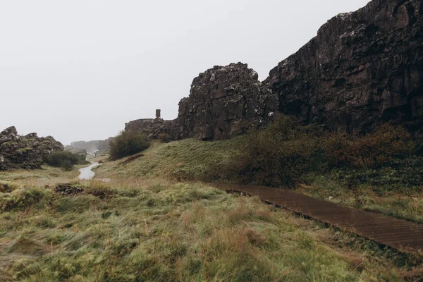 Wilde rotsachtige natuur — Stockfoto