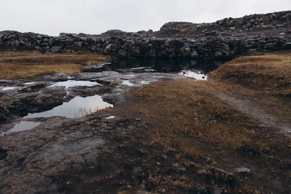 Scenic eiland landschap — Stockfoto