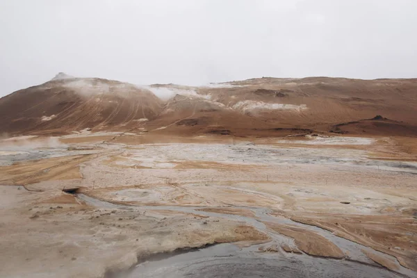 geyser and thermal springs