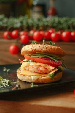 Taze Amerikan burger