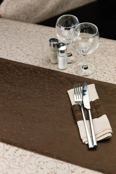 Y sillas en el restaurante — Foto de stock © vian1980 #179106606