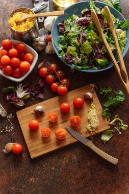 Vejetaryen salata için iştah açıcı maddeler