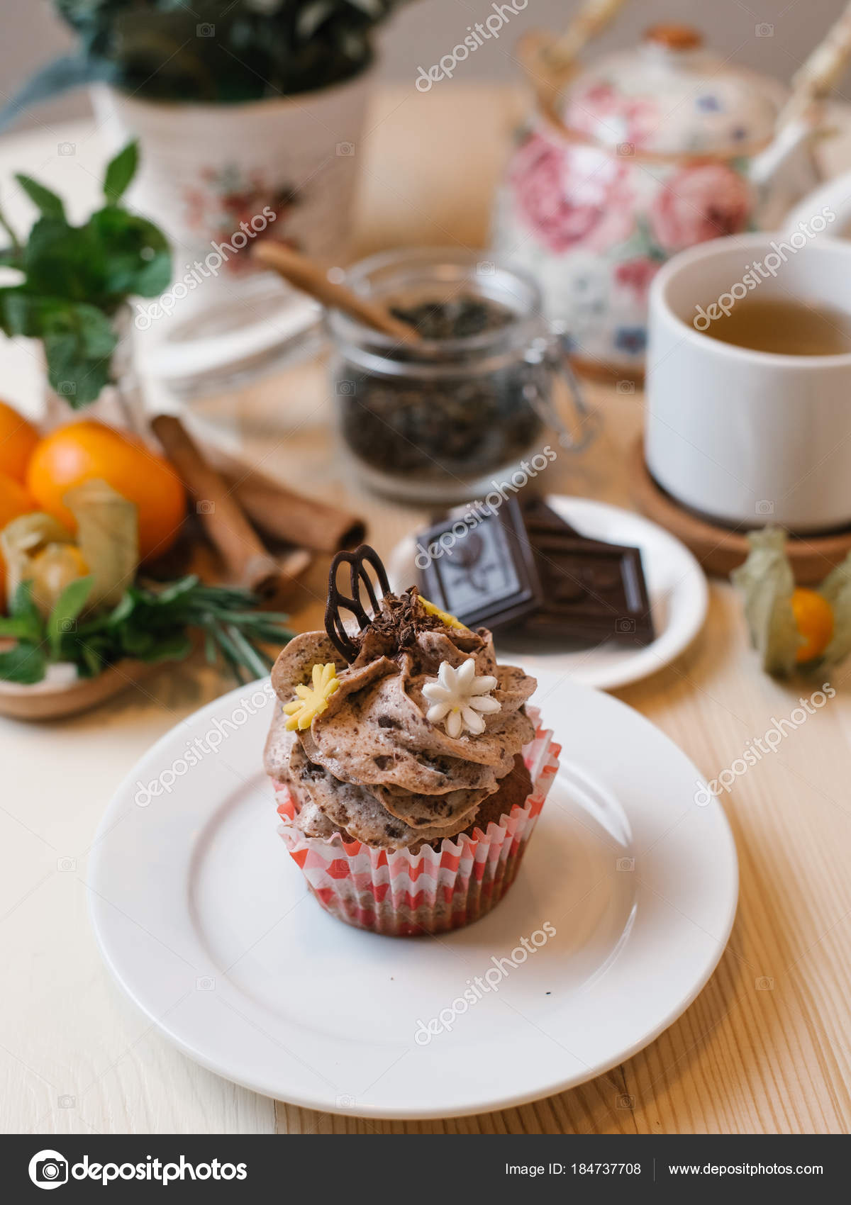 cupcake tea set