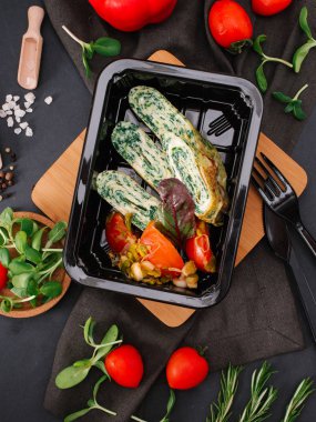 lezzetli ekmek ve sebze yakından görmek 