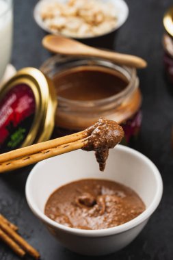 hot rice with spices and coffee