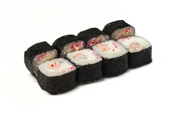 Frische Sushi Rollen Traditionelle Japanische Küche — Stockfoto