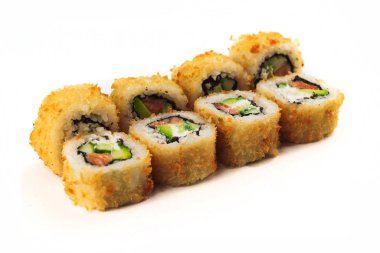 Kızarmış suşi, Japon yemeği.