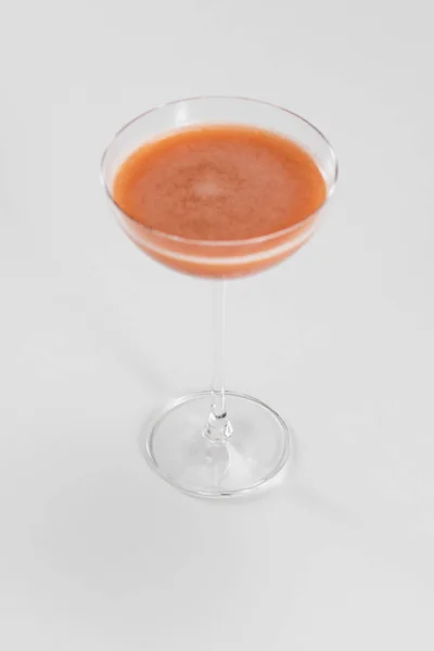 Cocktail Alcool Marrone Vicino — Foto Stock