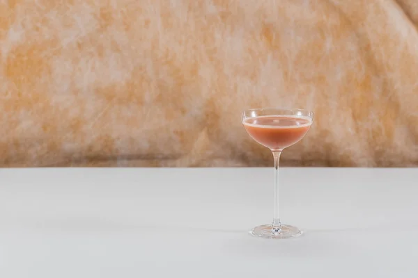 Brown Alcohol Cocktail Close — Stock Photo, Image
