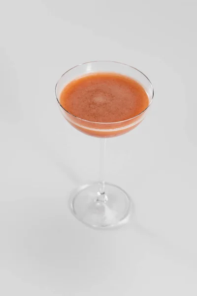 Cocktail Alcool Marrone Vicino — Foto Stock