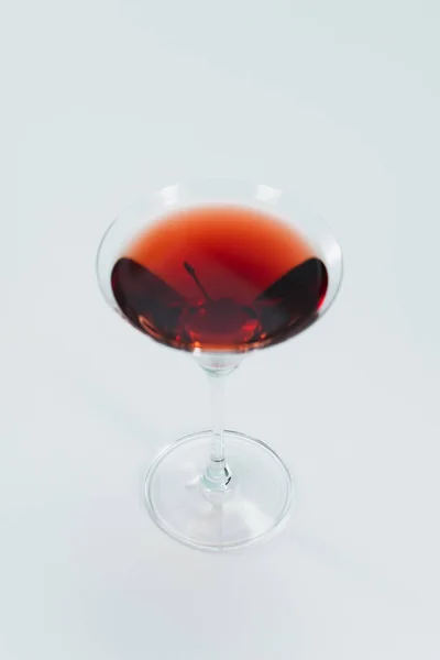 Copa Vino Tinto Cerca — Foto de Stock