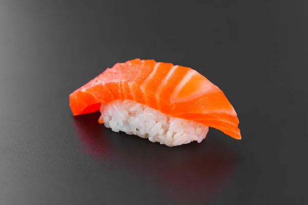 Sushi Nigiri Con Salmone Wasabi — Foto Stock