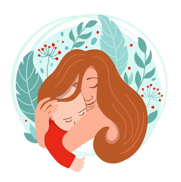 Mom hugs baby Vector Art Stock Images | Depositphotos Mom hugs baby Vector Art Stock Images | Depositphotos