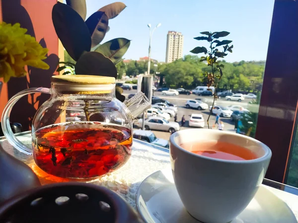 Cérémonie du thé au café. — Photo