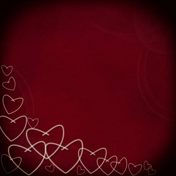Valentinstag Hintergrundkarte — Stockfoto