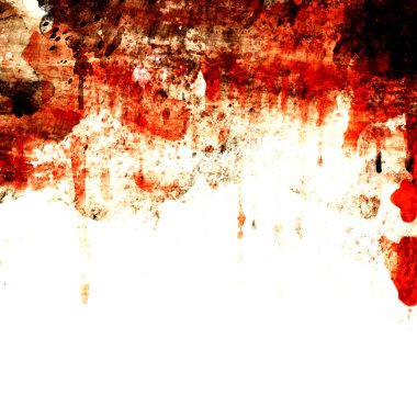 Gulak boyasının renkli lekeleri