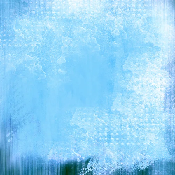 Mur Béton Bleu Couleur Bleu Clair — Photo