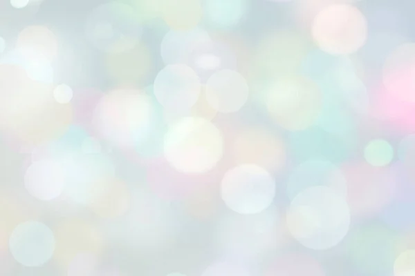 Abstract Multicolored Bokeh circles for Christmas background