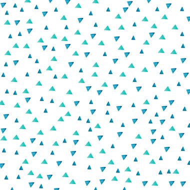 Parlak suluboya üçgenli desen. - Resim.