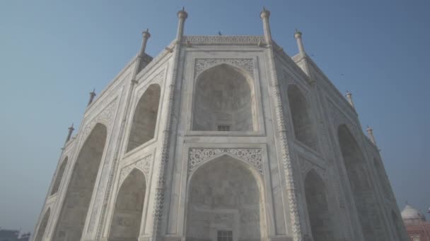 Taj Mahal Archway Archways Morning Sunrise Agra Uttar Pradesh India — Vídeos de Stock