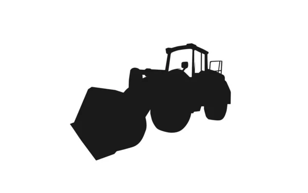 Vector Plantilla Logotipo Excavadora Equipo Pesado Vector Logotipo Para Empresa — Vector de stock