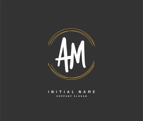 Initial Beauty Monogram Elegant Logo Design Handwriting Logo Initial  Signature Stock Vector by ©Alcotra 349668242