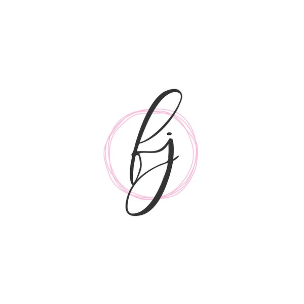 Logo Şablonu Vektörü Harf Logosu Kavramı — Stok Vektör