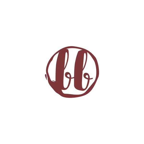 Plantilla Logotipo Inicial Vector Letra Logo Concepto — Archivo Imágenes Vectoriales