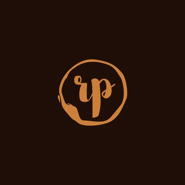 Plantilla Logotipo Inicial Vector Letra Logo Concepto — Archivo Imágenes Vectoriales