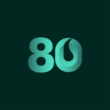 Banner Yazdırma Yıldönümü Numarası Vektörü