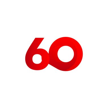 Yıldönümü Numarası Vektör Tasarımı