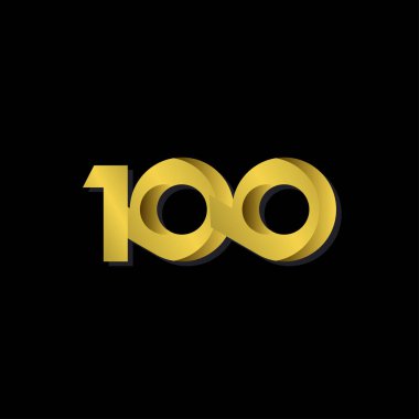 Yıldönümü Numarası Vektör Tasarımı