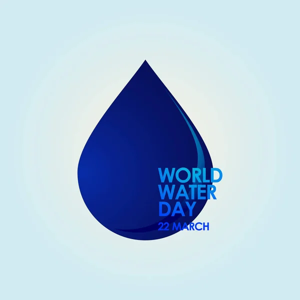Světový Vodohospodářský Vektor Pro Transparentní Tisk — Stockový vektor