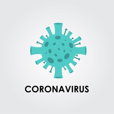 Corona Virüs Vektörü İllüstrasyon Tıp Arkaplanı Bilimi
