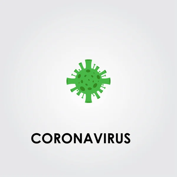 Ciencia Ilustración Del Vector Del Virus Corona Para Fondo Medicina — Vector de stock