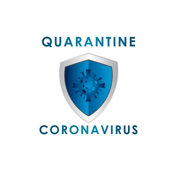 Corona Virus Vector Illustration Science Medical Background — стоковий вектор