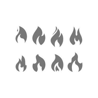 Logo Vektör Tasarım Şablonunu Ateşle