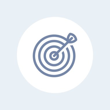 ok satırı simgesi beyaz bitti izole hedefle