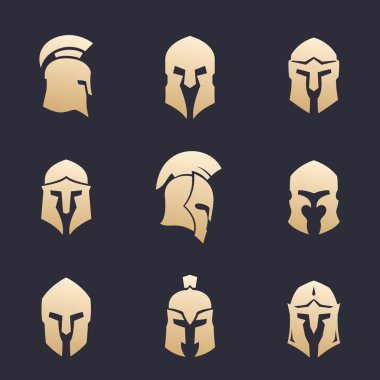 kask koymak, Sparta, Yunan, Roma zırh