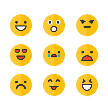 İfadeler kümesi, emoji, gülümseme simgeler