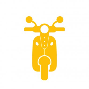 Scooter vektör simgesi