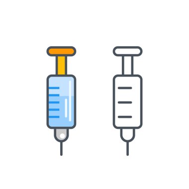 şırınga vektör simgeler