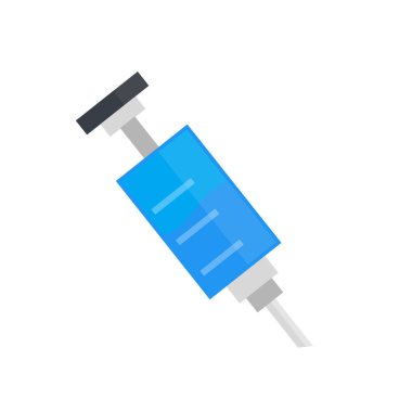 Beyaz simgesine şırınga