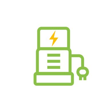 araç şarj istasyonu simgesi