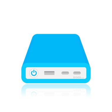 güç banka vektör çizim